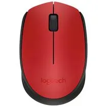 Logitech Mouse Wireless M170 910-004941 Rojo/Negro