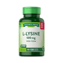 Vitaminas Nature's Truth L-Lysine 500MG 130 Cápsulas