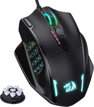 Redragon Mouse M908 Impact 12400DPI RGB Negro