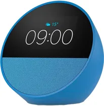 Speaker Amazon Echo Spot Alexa Smart com Relógio - Azul (2024)