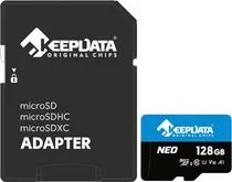 Cartão de Memória Micro SD Keepdata 128GB Neo KDMSDC10U1V10A1/128G - 95/10MB/s