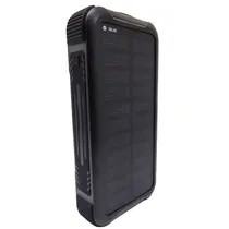 Ecopower Cargador Portatil EP-C805 22000MAH Solar c/Linterna Negro