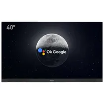 Smart TV LED Smartfy GTV40 / 40" / Full HD / HDMI / USB / com Soundbar / Google TV / Wifi - Preto