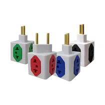 Adaptador de Enchufes Múltiples Taschibra 3183568 20A 250V Surtido 1 Pieza