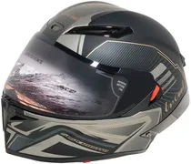 Capacete para Moto LV Cool Helmets P7 -Tamanho XL (61-62) Flowing Gold