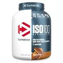 Dymatize Whey Dyma Iso 100 Choco Peanut Butter Plastico 5 LBS/2.3 KG s/C