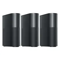 Roteador Xiaomi Mesh System BE3600 Pro US 3 Pack - Preto