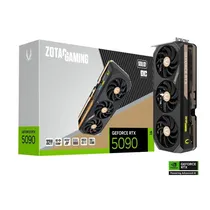Placa de Vídeo Zotac Geforce RTX5090 Solid Oc Edition, 32GB GDDR7, 512BITS, 1X HDMI 3X Displayport, ZT-B50900J-10A 288-1N761-400Z6