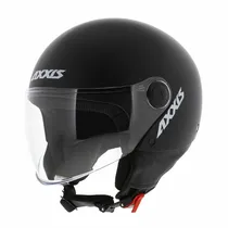 Capacete Axxis Square s Solid A1 - Aberto - Tamanho L - Matt Black