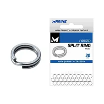 Split Ring Marine Nickel Nº8 30 Pieza