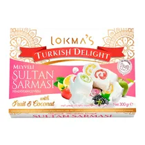 Doce Turco Lokma´s Sultan Sarmasi Mix de Frutas Caixa 300G
