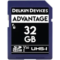 Cartão de Memória Delkin SDHC 32GB 100 MB / s Uhs-I