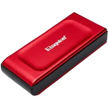 SSD Externo Kingston XS1000 USB-C 3.2 Gen 2X2 2TB Vermelho - SXS1000R/2000G