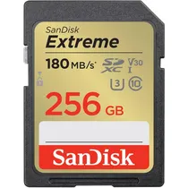 Cartão de Memoria SD Sandisk SDSDXVV-256G-Gncin Extreme 180MB/s