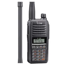 Rádio Amador Icom IC-A16 - 200 Canais - VHF - Preto