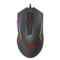 Mouse Gamer Redragon M616-RGB Trident Basic USB / RGB - Preto