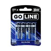 Pilha Alcalina Goline AA 4 Unidades