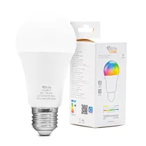 Lâmpada Inteligente LED RGB 4LIFE Chroma+ E27 11W, 1050 Lumens, 2700-6500K, Wi-Fi, Android/Ios, Compatível com Alexa, Google Assistant, Tuya Smart Life - 110-220V~50-60HZ