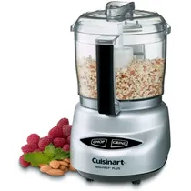 Mini Processador Cuisinart DLC-2ABC 2 Velocidades 3 Xícaras 250W 110V - Prata
