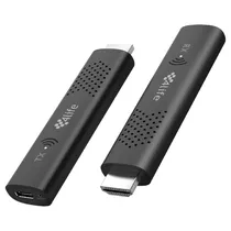 Adaptador Wireless HDMI 4LIFE Wireless HD Transmitter + Receiver FLHD02 Extensor Sem Fio HD Transmissor e Receptor - Preto
