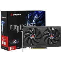 Placa de Vídeo 8GB RX7600 Biostar Ultimate Oc Gam VA76S6RM81