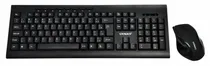 Teclado USB Satellite AK726G com Mouse Sem Fio Espanhol