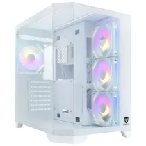 Gabinete Satellite K903 Branco com 4 Coolers e-ATX