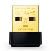 Adaptador Wireless TP-Link Archer T2U Nano 633MBPS Dual-Band