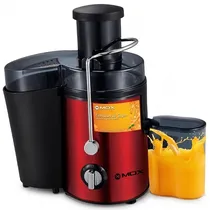 Extrator de Suco Mox MO-JE87 / 1 Litro / 1000W / 220-240V ~ 50/ 60HZ - Vermelho/ Preto