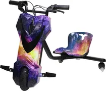 Triciclo Elétrico Hye - TR02 Drift Car Blue Orange Galax