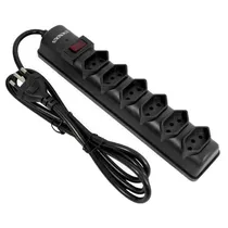 Filtro de Linha Satélite A-R04 1,50M 6 Tomadas Preto