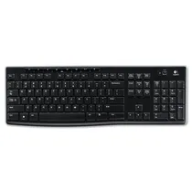 Teclado Sem Fio Logitech K270 USB/Espanhol - Preto