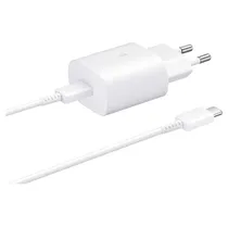 Adaptador de Tomada Samsung USB-C/USB-C 25W/3A Bivolt - Branco (EP-TA800NWE)