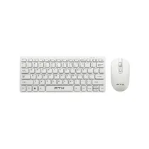 FTX Teclado + Mouse Wireless FTXGK03 Portugués Blanco