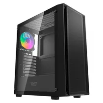 Gabinete Aigo Darkflash DK353 Argb 4FANS Black M-ATX