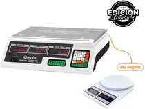 Balança Digital Comercial 40KG Quanta QTBD250 Bivolt + SF400
