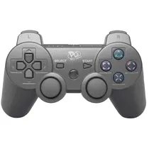 Controle PS3 Playgame Dualshock Silver A-744560