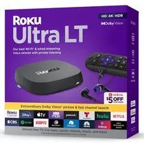 Streaming Player Roku Ultra LT 4801RW 4K HDR10+ HDMI - Preto