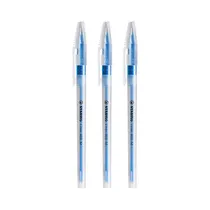 Bolígrafo Stabilo Liner 808M 808M341 Azul 3 Unidades