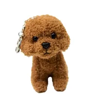 Chaveiro de Cachorro MZ-328 12CM - Marrom