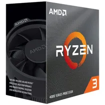 Processador AMD Ryzen 3 4100, 3.8GHZ (4.0GHZ Max Turbo), Socket AM4, 6MB, Box
