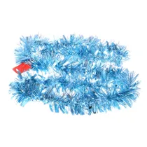 Festo Natalino de Plástico Celeste 2 M X 9 CM