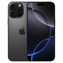 Apple iPhone 16 Pro Max 256GB LL Tela Super Retina XDR 6.9 Cam Tripla 48+12+12MP/12MP Ios 18 Black Titanium - Swap 'Grade B' (Esim)(1 Mês Garantia)