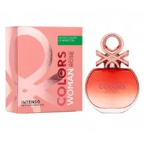 Benetton Perfume Colors Woman Rose Intenso F Eau de Parfum 50ML