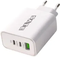Carregador Sate A-CC2002 20W USB/2USB-C PD Blanco