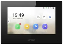 Painel Vídeo Porteiro Hikvision DS-KH6320-LE1(B) Tela de 7" (Caixa Feia)