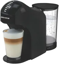 Cafeteira Elétrica Multicápsula Mega Star CAF02N 1400W 220V/50-60HZ Preto