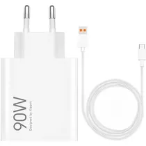 Carregador p/Cel Xiaomi 90W MDY-15-Ek USB-A + Cabo