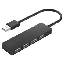 Hub USB Mtek HB-402 4 Portas 3.0 Preto