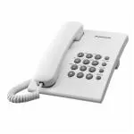Telefone Panasonic KX-TS500LXW com Fio - Branco
